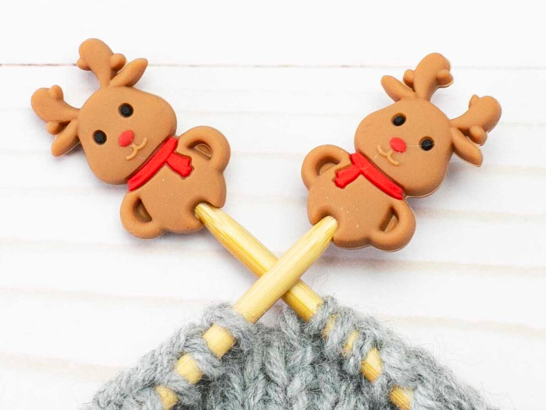 Fox & Pine Stitch Stoppers