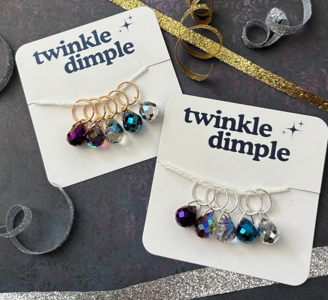 Twinkle Dimple Stitch Marker Set