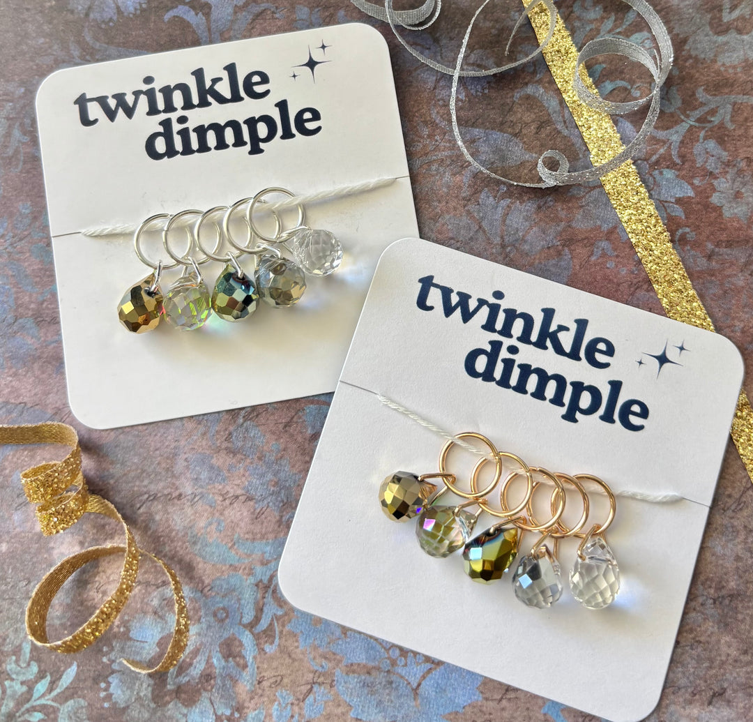 Twinkle Dimple Stitch Marker Set