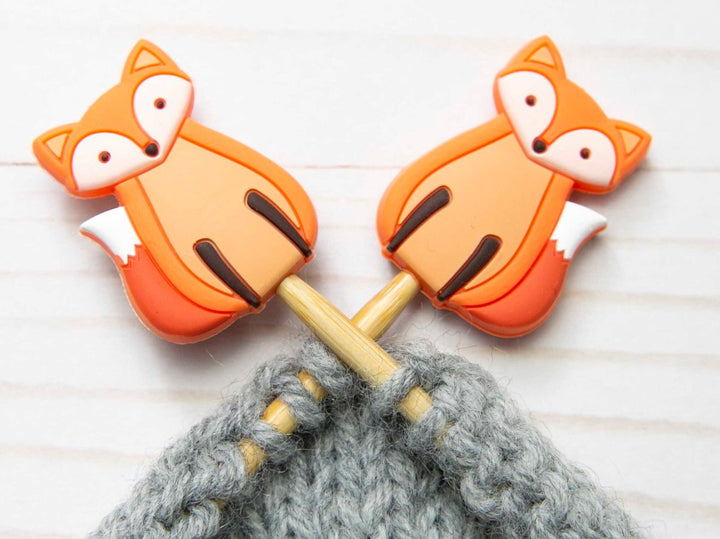 Fox & Pine Stitch Stoppers