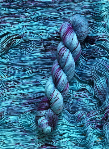 Teal Torch Knits Sock