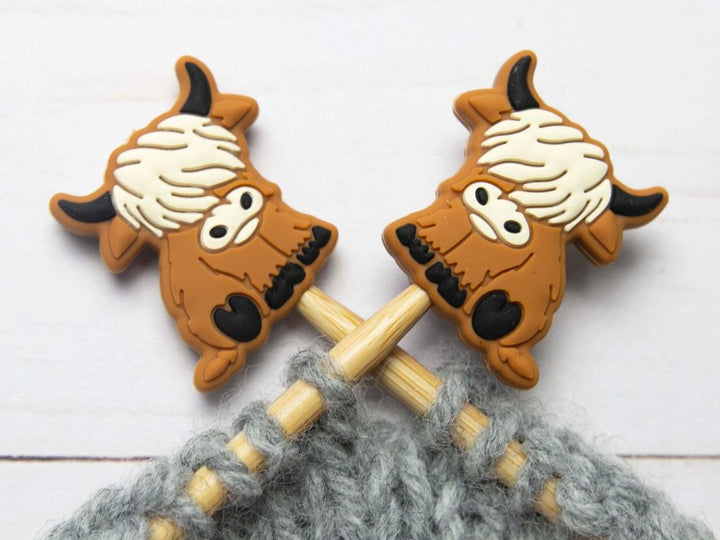 Fox & Pine Stitch Stoppers