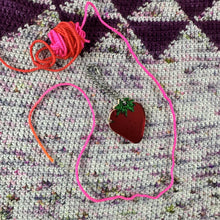 Katrinkles June 2023 Notion of the Month - Strawberry Yarn Cutter