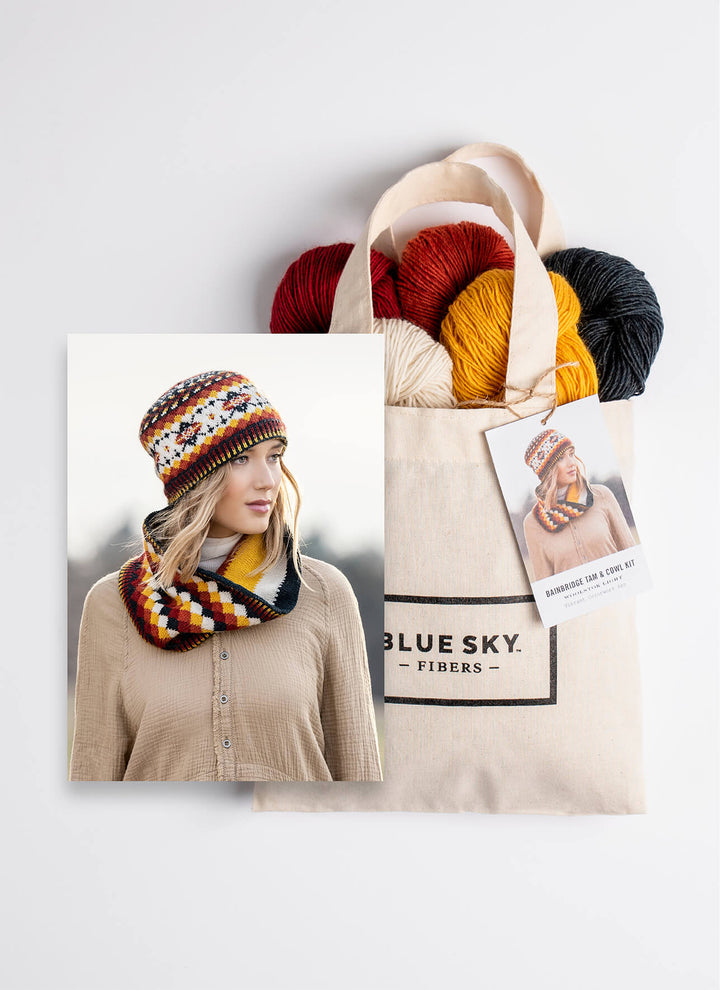 Blue Sky Fibers Bainbridge Tam & Cowl Kit