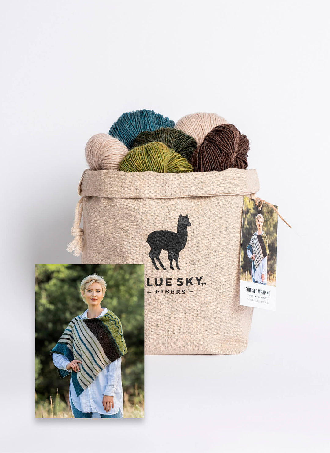 Blue Sky Fibers Poulsbo Wrap Kit