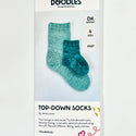 Base Doodle Top-Down Socks - DK