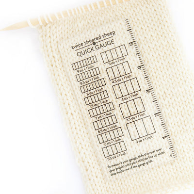 Twice Sheared Sheep Quick Gauge