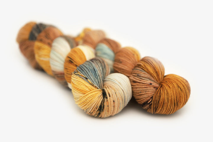 Hue Loco Phyllis Sock 75/25 Merino/Nylon Yarn