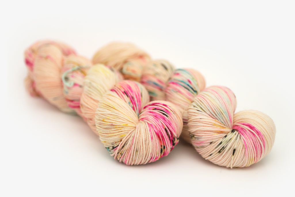 Hue Loco Phyllis Sock 75/25 Merino/Nylon Yarn