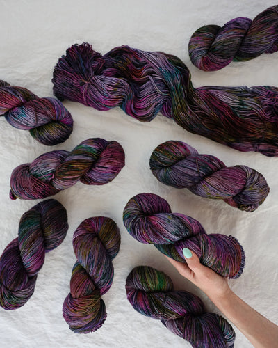 Ruby & Roses Hand Dyed Soft Rose Yarn