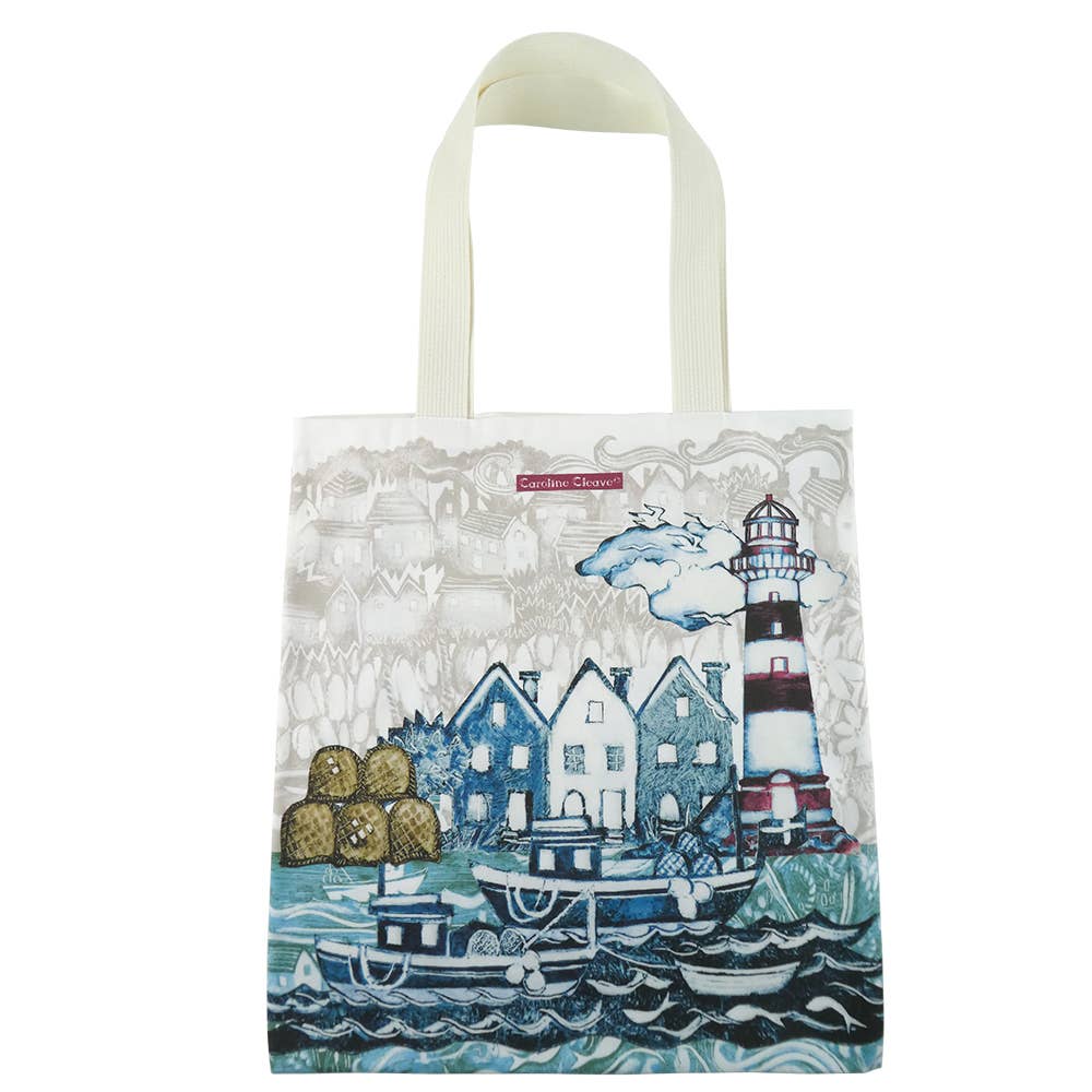 Fishing Village Tote Bag