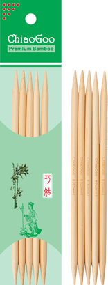 ChiaoGoo Bamboo Double Pointed Needles