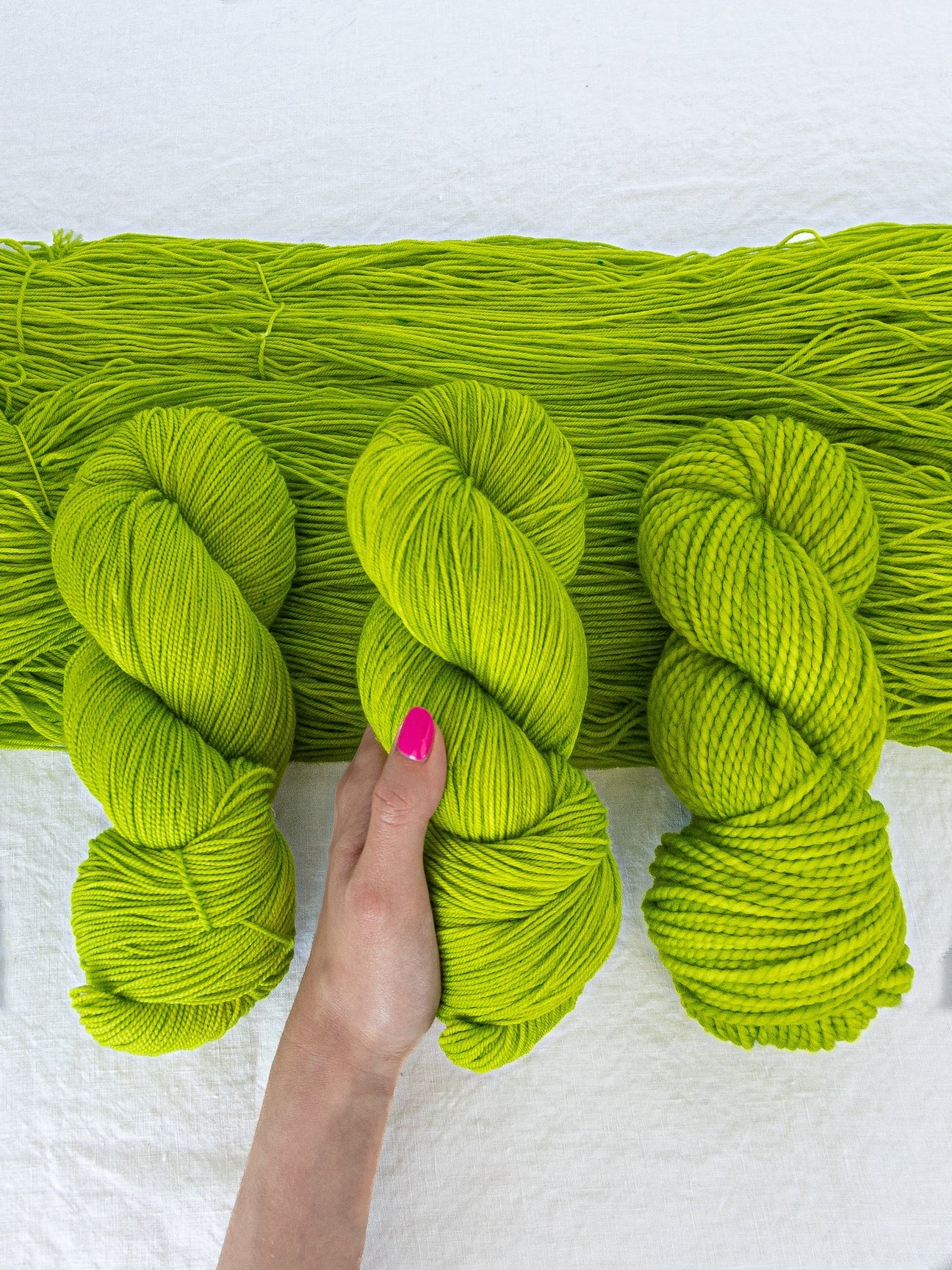 Ruby & Roses Hand Dyed Soft Rose Yarn