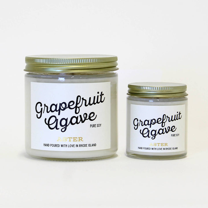 Aster Candle Grapefruit Agave Candle - 4oz