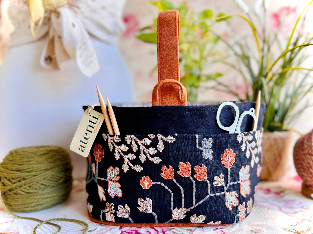 Twinkle Caddy: Knitting and Crochet Organizer Project Bag