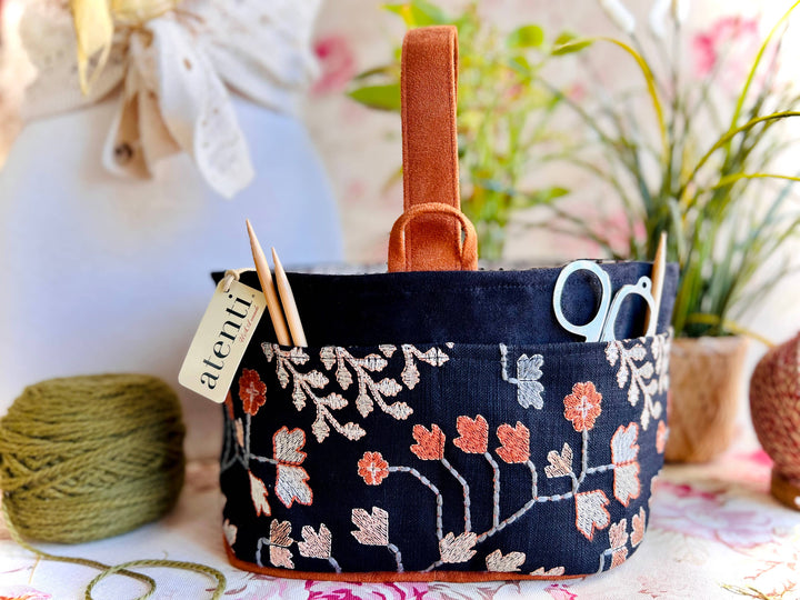 Twinkle Caddy: Knitting and Crochet Organizer Project Bag
