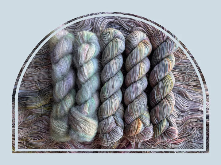 Hue Loco Opalescent Collection Phyllis Sock Yarn