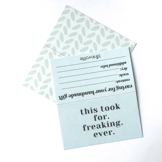 Instruction Cards - Binkwaffle