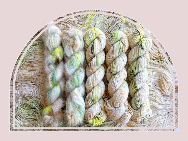 Hue Loco Opalescent Collection Phyllis Sock Yarn