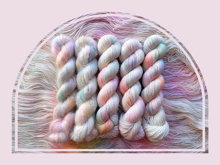 Hue Loco Opalescent Collection Phyllis Sock Yarn