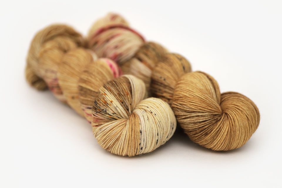 Hue Loco Phyllis Sock 75/25 Merino/Nylon Yarn