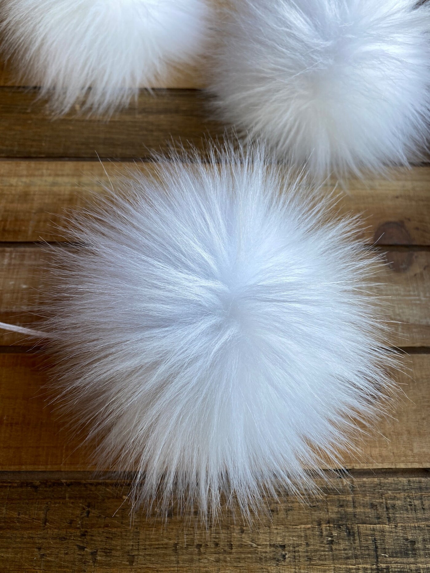 Faux Fur Pompoms