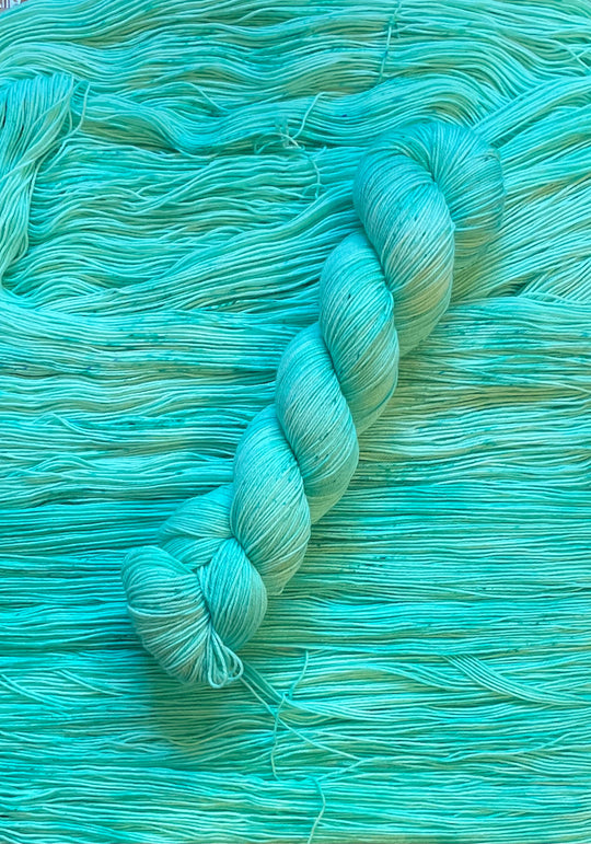 Teal Torch Knits Sock