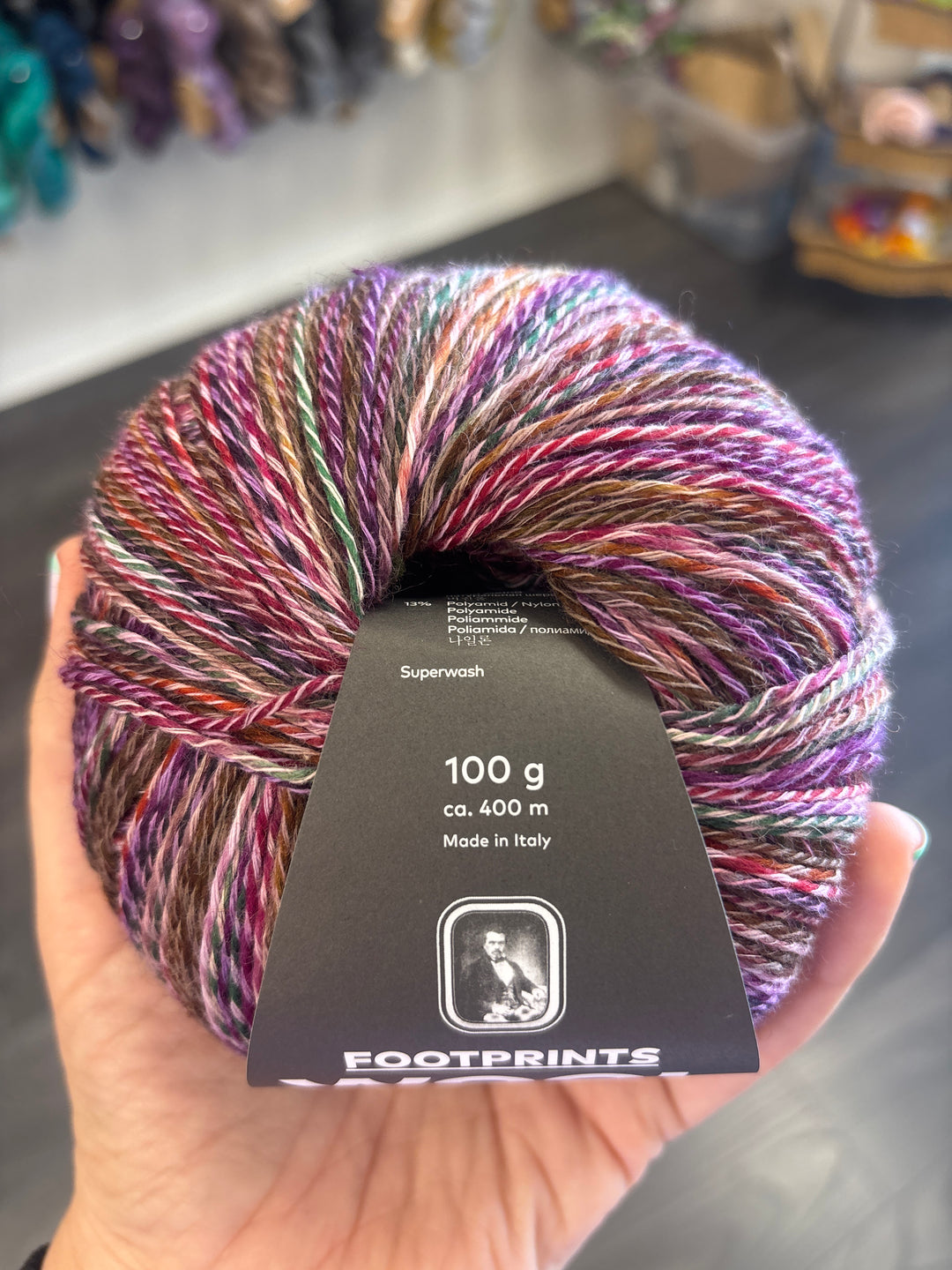 Langyarns Wool Addicts Footprints