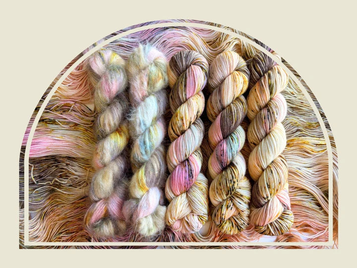 Hue Loco Opalescent Collection Phyllis Sock Yarn