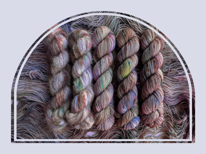 Hue Loco Opalescent Collection Phyllis Sock Yarn