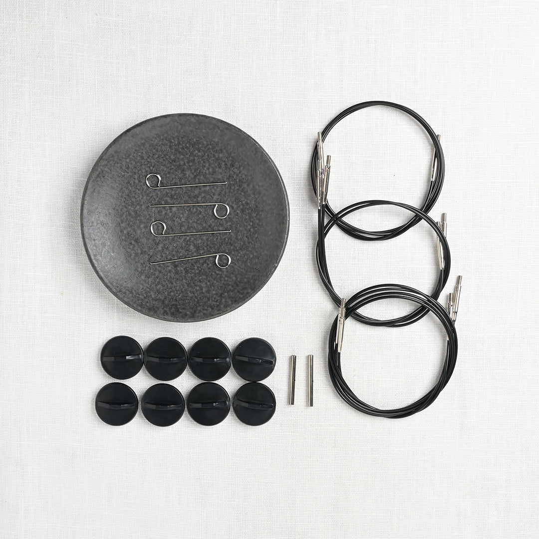 Lykke Driftwood 5" Interchangeable Circular Needle Set