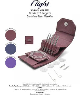 Lykke Flight Interchangeable Needle Set- 5" Mini