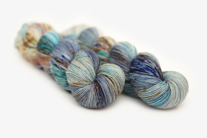Hue Loco Phyllis Sock 75/25 Merino/Nylon Yarn