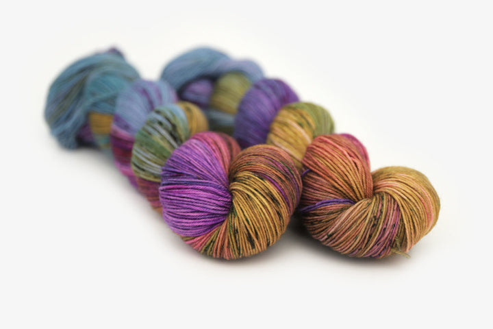 Hue Loco Phyllis Sock 75/25 Merino/Nylon Yarn