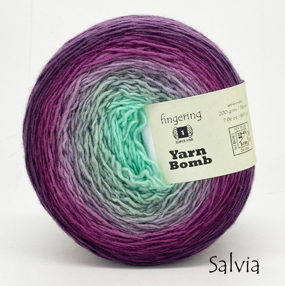 Freia Yarns Merino Fingering Ombré Shawl Ball Yarn