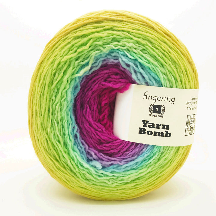 Freia Yarns Merino Fingering Ombré Shawl Ball Yarn