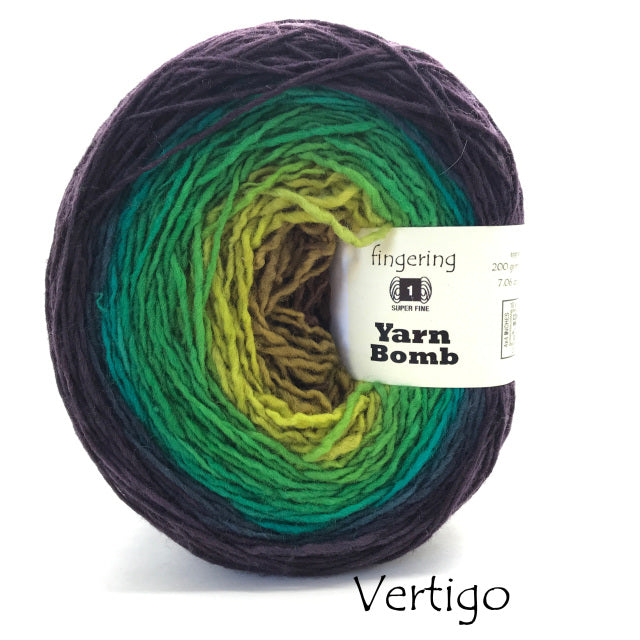 Freia Yarns Merino Fingering Ombré Shawl Ball Yarn