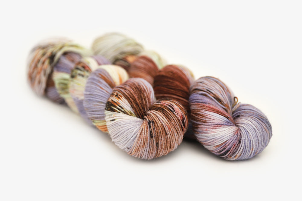 Hue Loco Phyllis Sock 75/25 Merino/Nylon Yarn