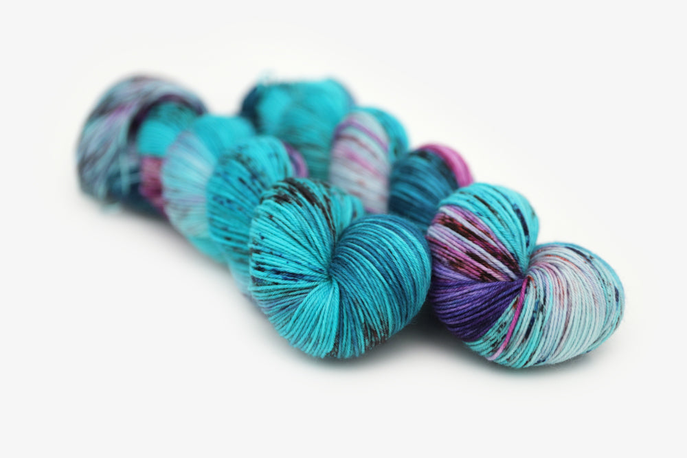 Hue Loco Phyllis Sock 75/25 Merino/Nylon Yarn