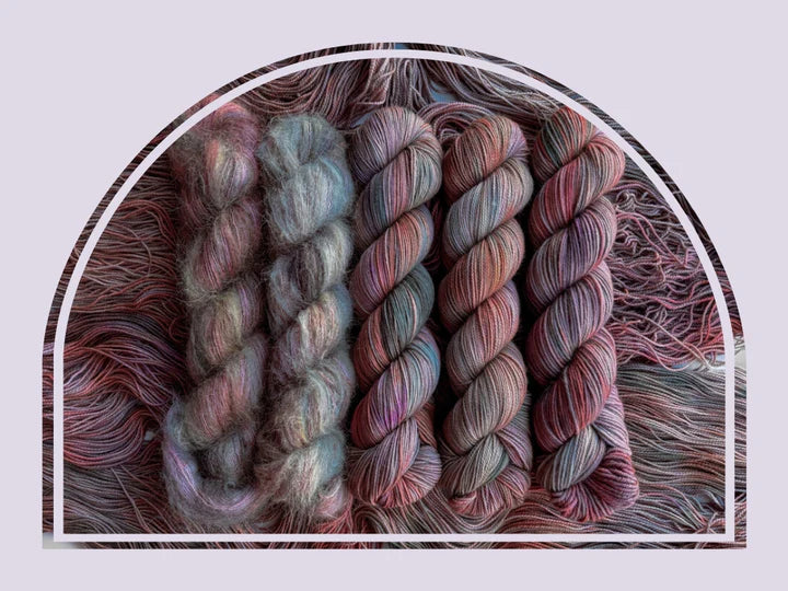 Hue Loco Opalescent Collection Phyllis Sock Yarn
