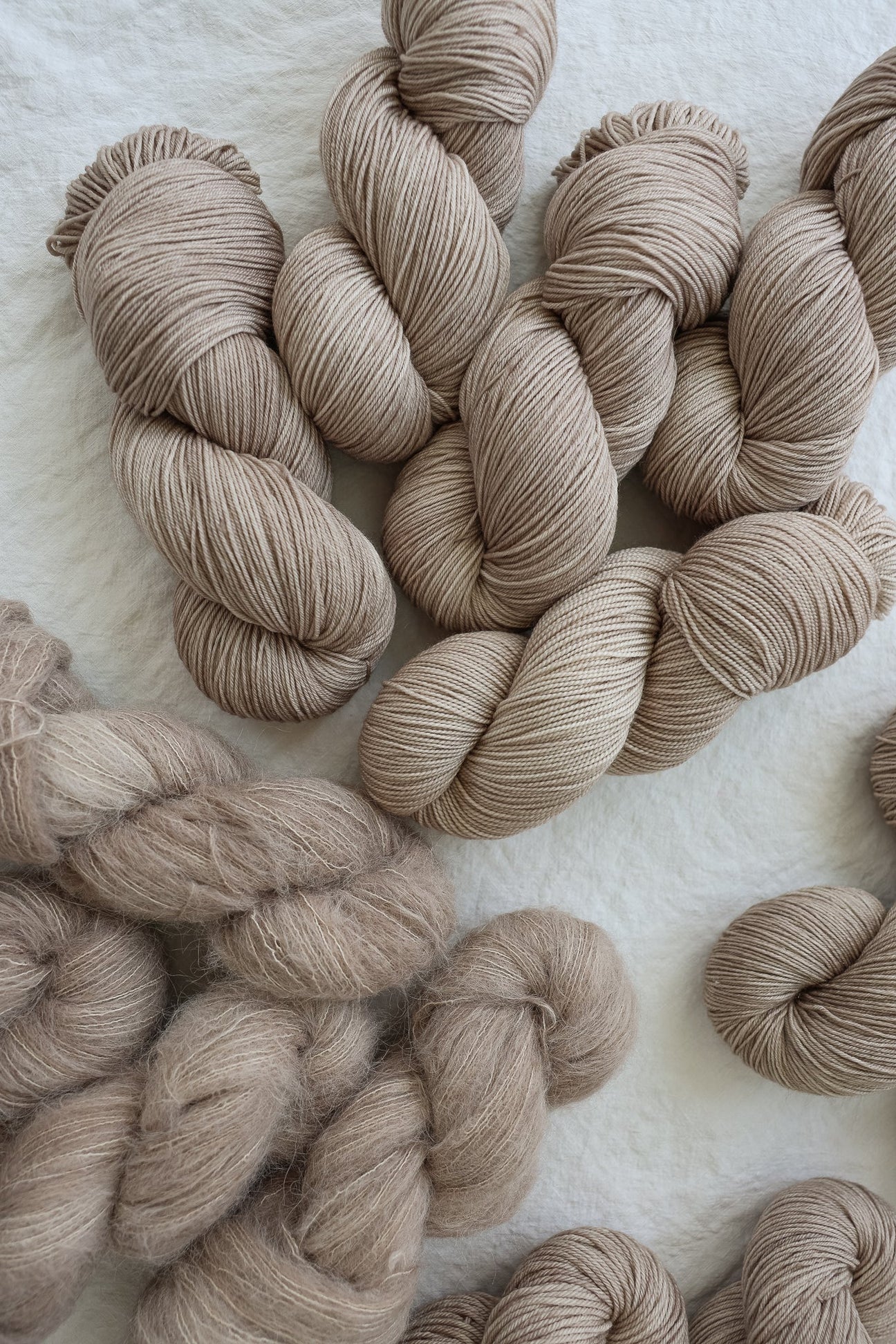 Ruby & Roses Hand Dyed Soft Rose Yarn