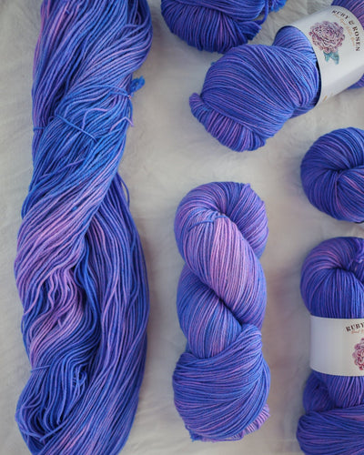 Ruby & Roses Hand Dyed Soft Rose Yarn