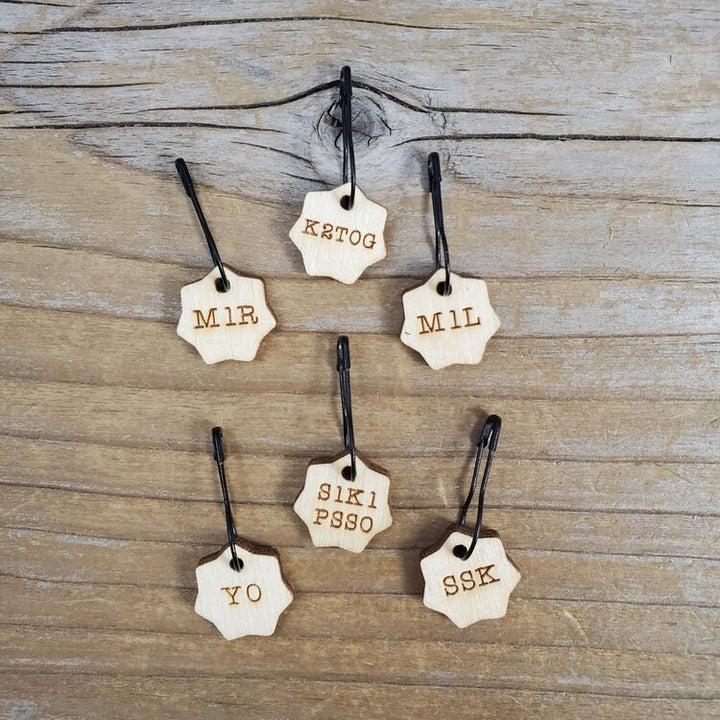 Increase/Decrease Stitch Marker Set by Katrinkles