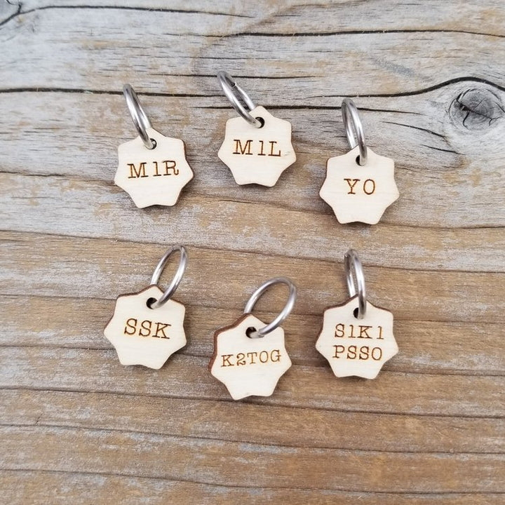 Increase/Decrease Stitch Marker Set by Katrinkles