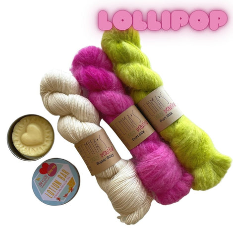 Emma's Yarn Pop Rocks by Cally Monster Shawl Kits