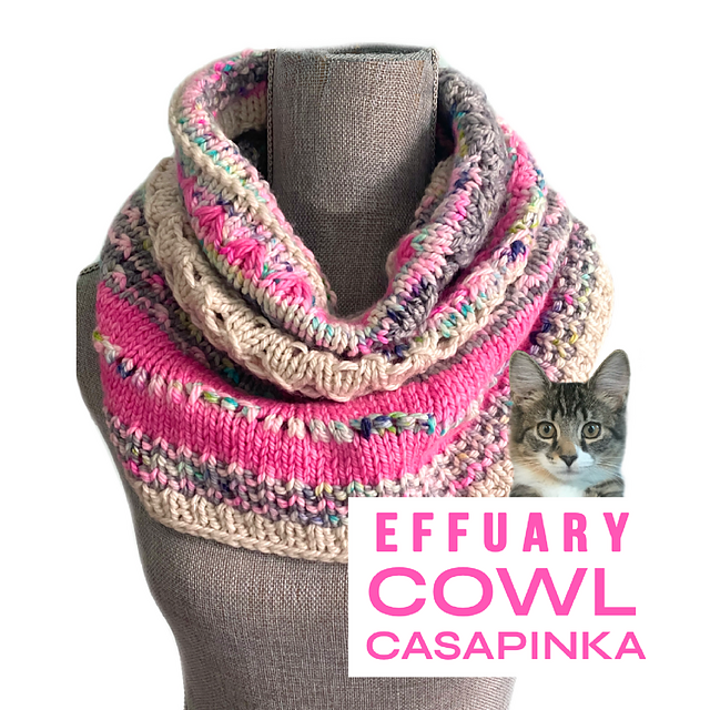 Emma's Yarn Casapinka "Effuary" Cowl Kits!