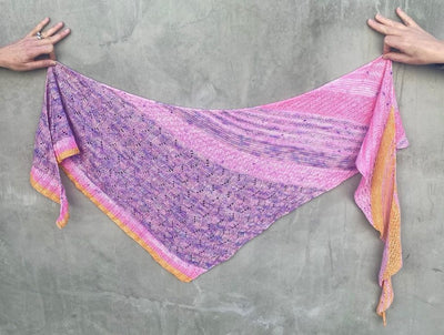 Desert Sunset Shawl by Casapinka Kit