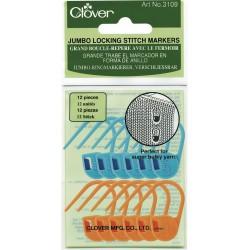 Clover Jumbo Locking Stitch Markers